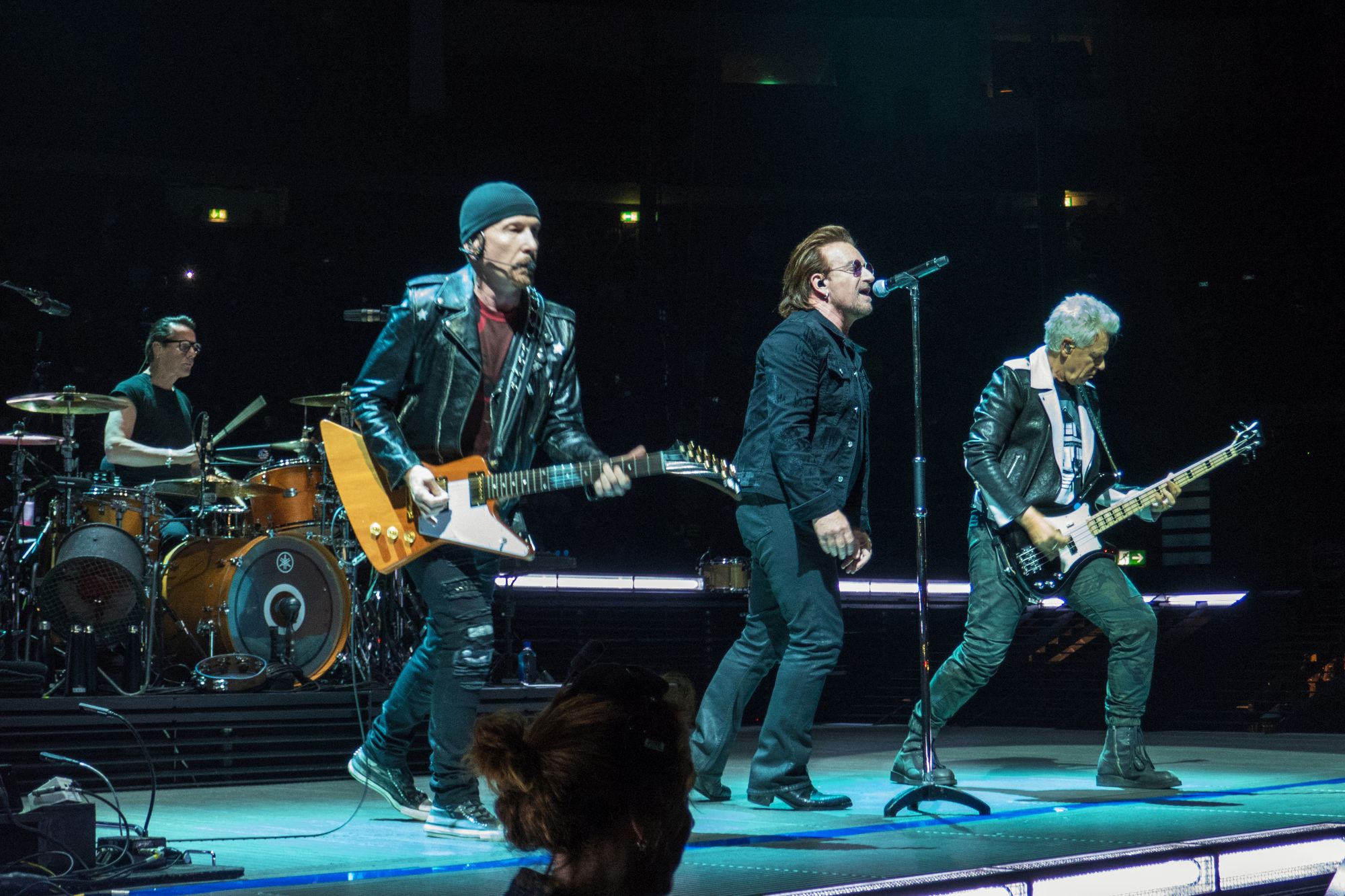 Bewegender Appell: U2-Sänger Bono singt für Musikfestival-Opfer in Israel
