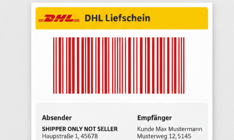 Shipper only not seller: Die feine Trennung zwischen Logistik und Handel