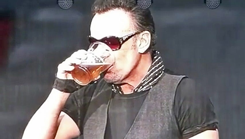 Bruce Springsteen, Bier