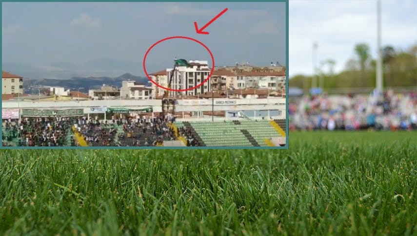 Fußballfan Stadionverbot