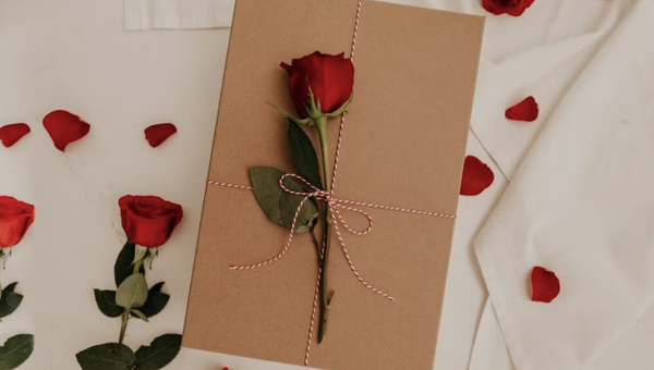 personalisierte Valentinstagskarte