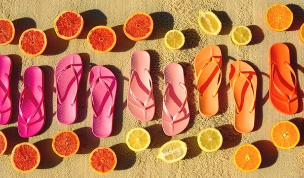 Flip Flops beim Autofahren, im Urlaub und Co.