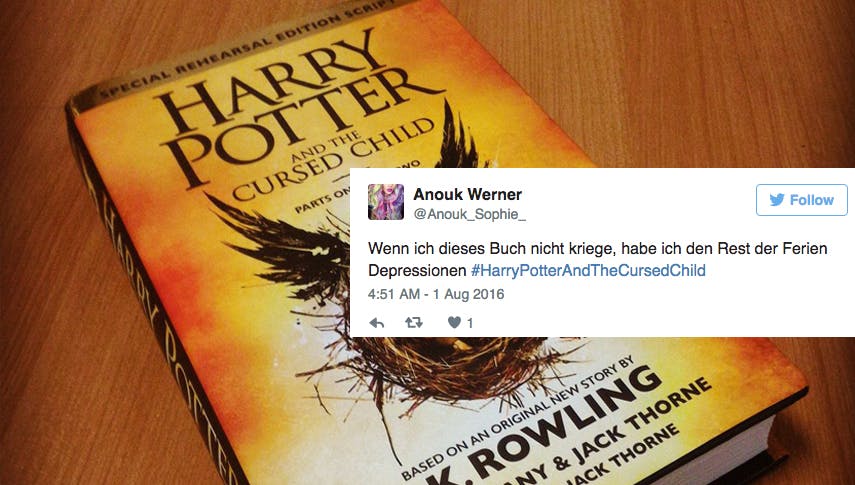 Letzter Harry Potter-Roman löst große Gefühle bei Twitter aus