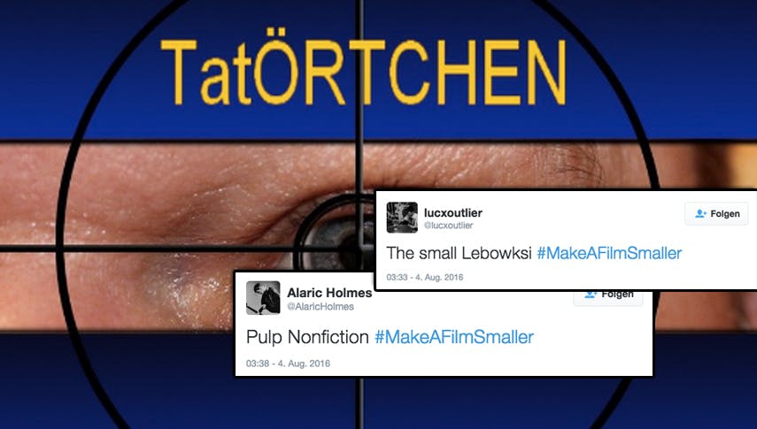#MakeAFilmSmaller: Die lustigsten Film-Tweets