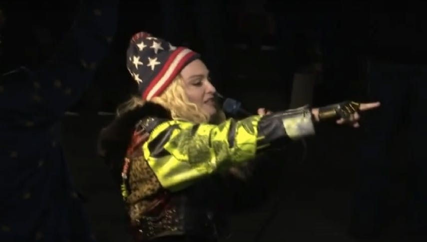 Überraschung: Madonna gibt Konzert für Hillary Clinton