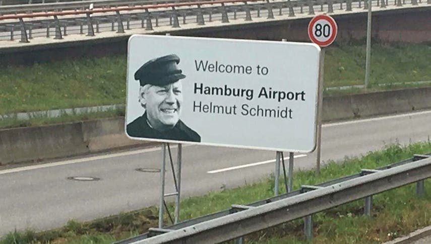 Helmut Schmidt Airport: Umbenennung zum 1. Todestag