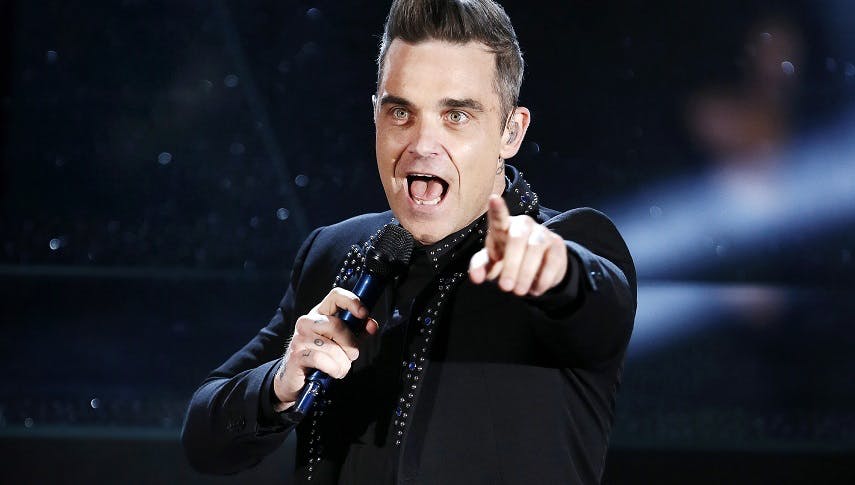 Tour-Auftakt: Robbie Williams nimmt sich deutschen Fan zur Brust