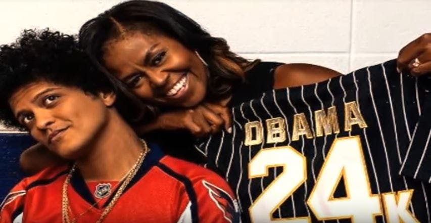 „Marry You”: Bruno Mars hat eine neue Traumfrau – Michelle Obama!