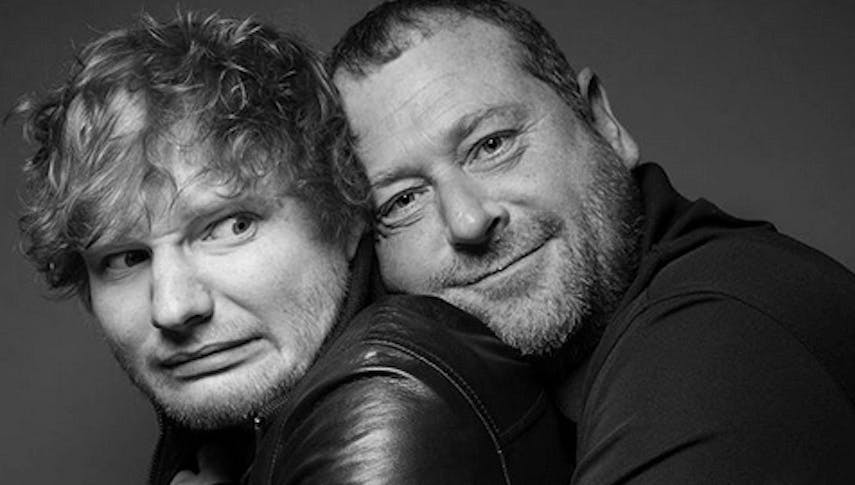 Warum der Bodyguard von Ed Sheeran der neue Instagram-Star ist