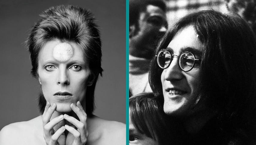 Man kann jetzt die Handschriften von David Bowie, John Lennon & Co. runterladen