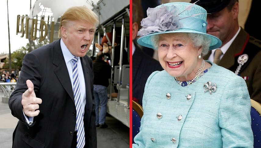 Very British: Wenn die Queen einen Trump-Witz erzählt …
