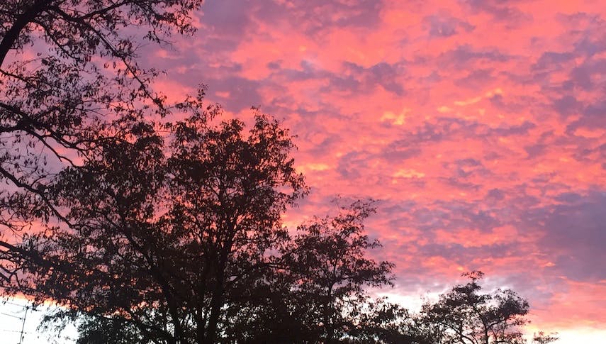 Alltagsfragen: Warum färbt sich der Abendhimmel rot?