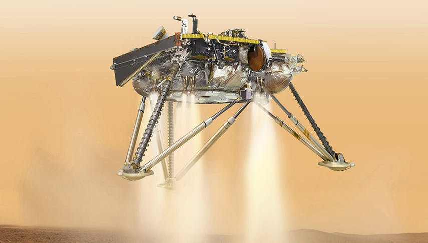 Mars-Sonde „InSight” gelandet: 4 Fragen und Antworten zur Red-Planet-Mission