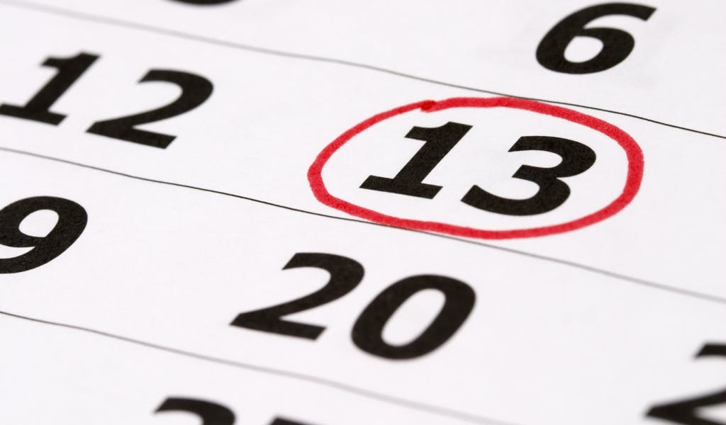 Alltagsfragen: Warum gilt Freitag der 13. als Unglückstag?